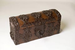 Little German Chest in Oak, circa 1700