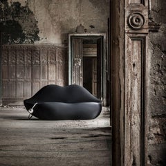 Gufram Bocca Sofa Dark Lady Edition by Studio 65