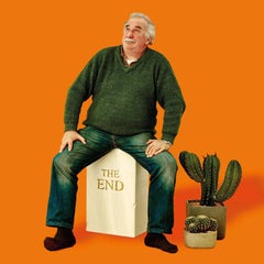 Gufram Limited Edition the End Pouf by Toiletpaper Maurizio Cattelan