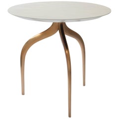 Large Bronze Sea Table with Shell Top by Giovanna Ticciati