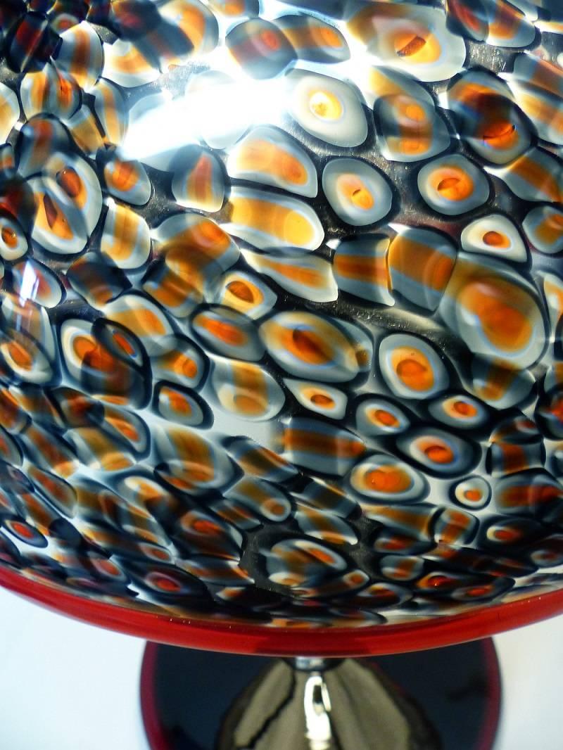 Modern  Murano Vistosi Table Lamp Designed by Gae Aulenti and Manufactured in Italy For Sale