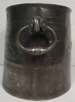 Antique German Tin Cooler Pot