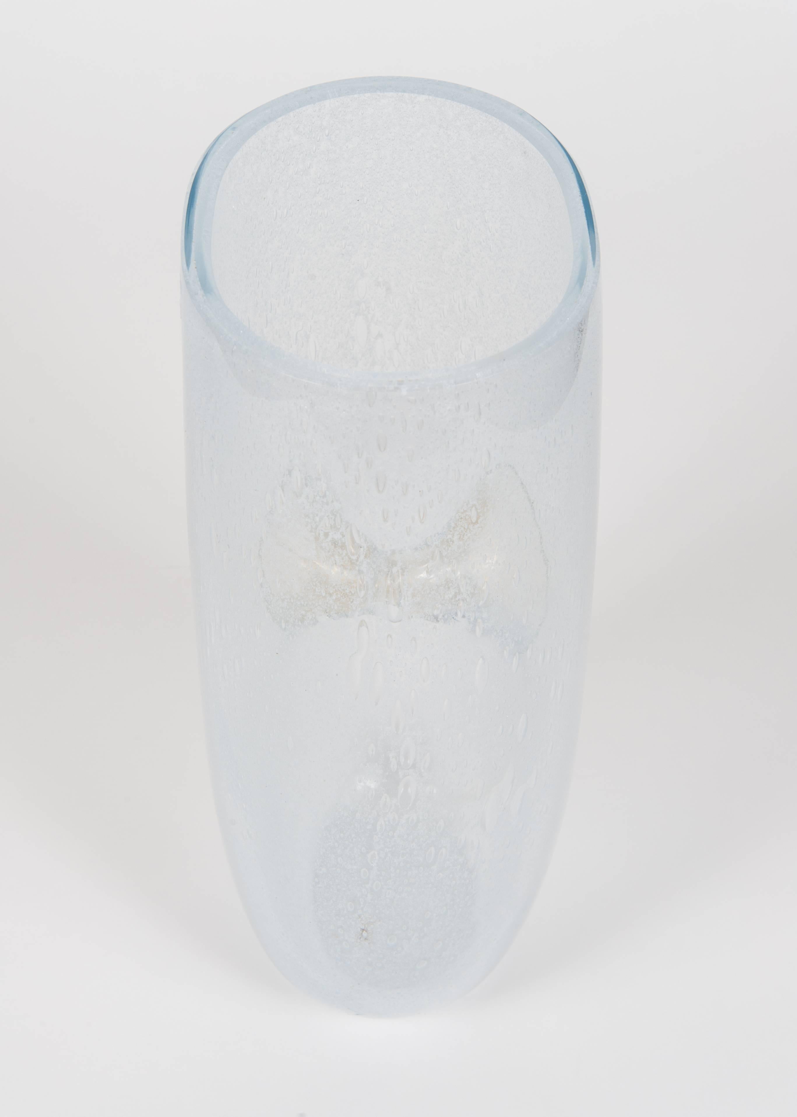 Late 20th Century Glass Vase by Venini For Sale
