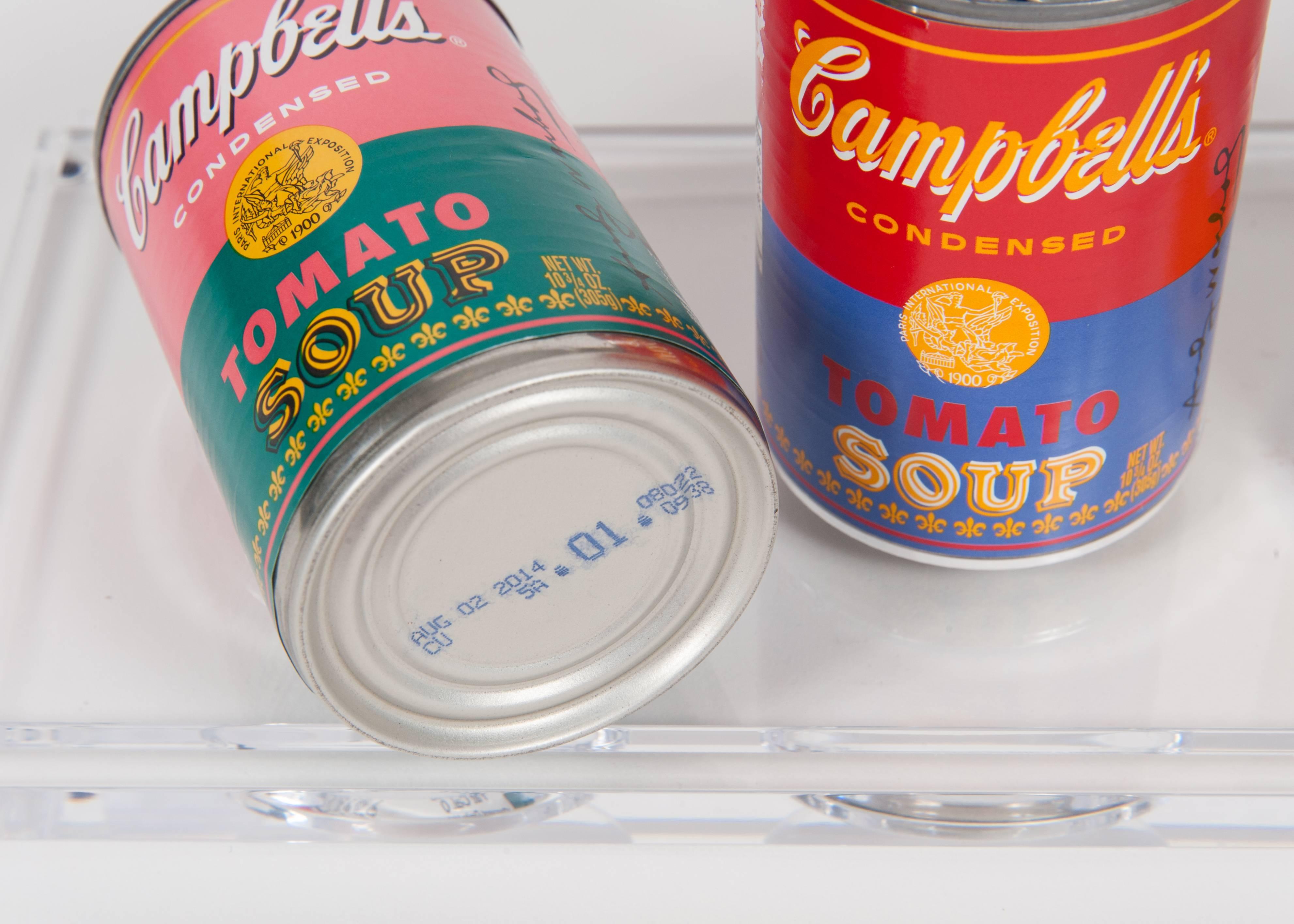 Andy Warhol for Target Limited Edition Campbell Soup Can Display In Excellent Condition In West Hollywood, CA