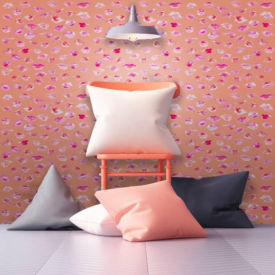 This is field of kisses wallpaper created by Hodaya Louis for Flat Space design.

This is from the Teenage collection. 

Available in five different colors.

£80 pounds per linear metre. Min order 5 liner metres. 

Hodaya Louis is a