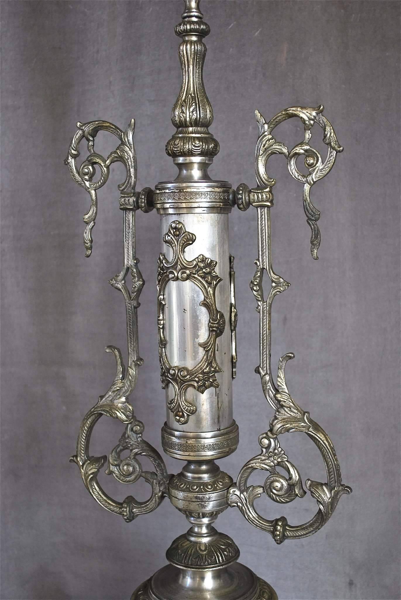Large 19th Century French Empire Style Lamp In Excellent Condition For Sale In Tetsworth, GB