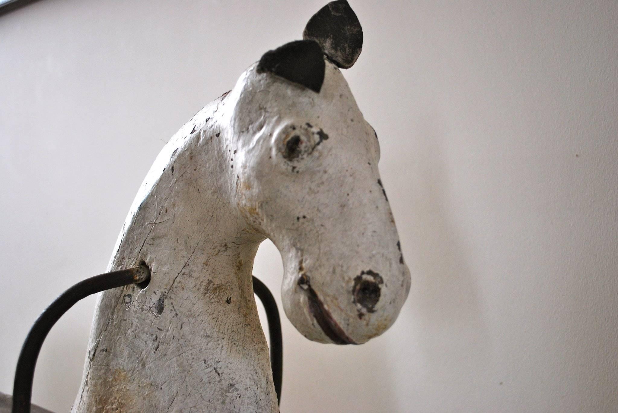 18th/19th Century Swedish Rocking Horse For Sale 1