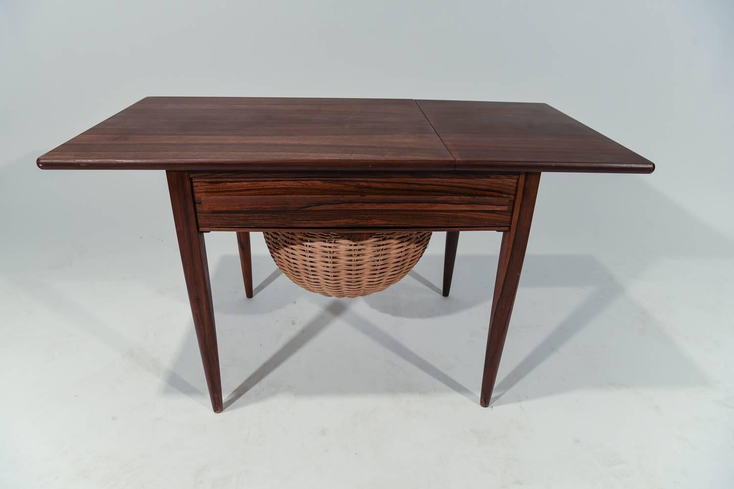 Danish, 1960s Sewing Table by Johannes Andersen for CFC Silkeborg 1