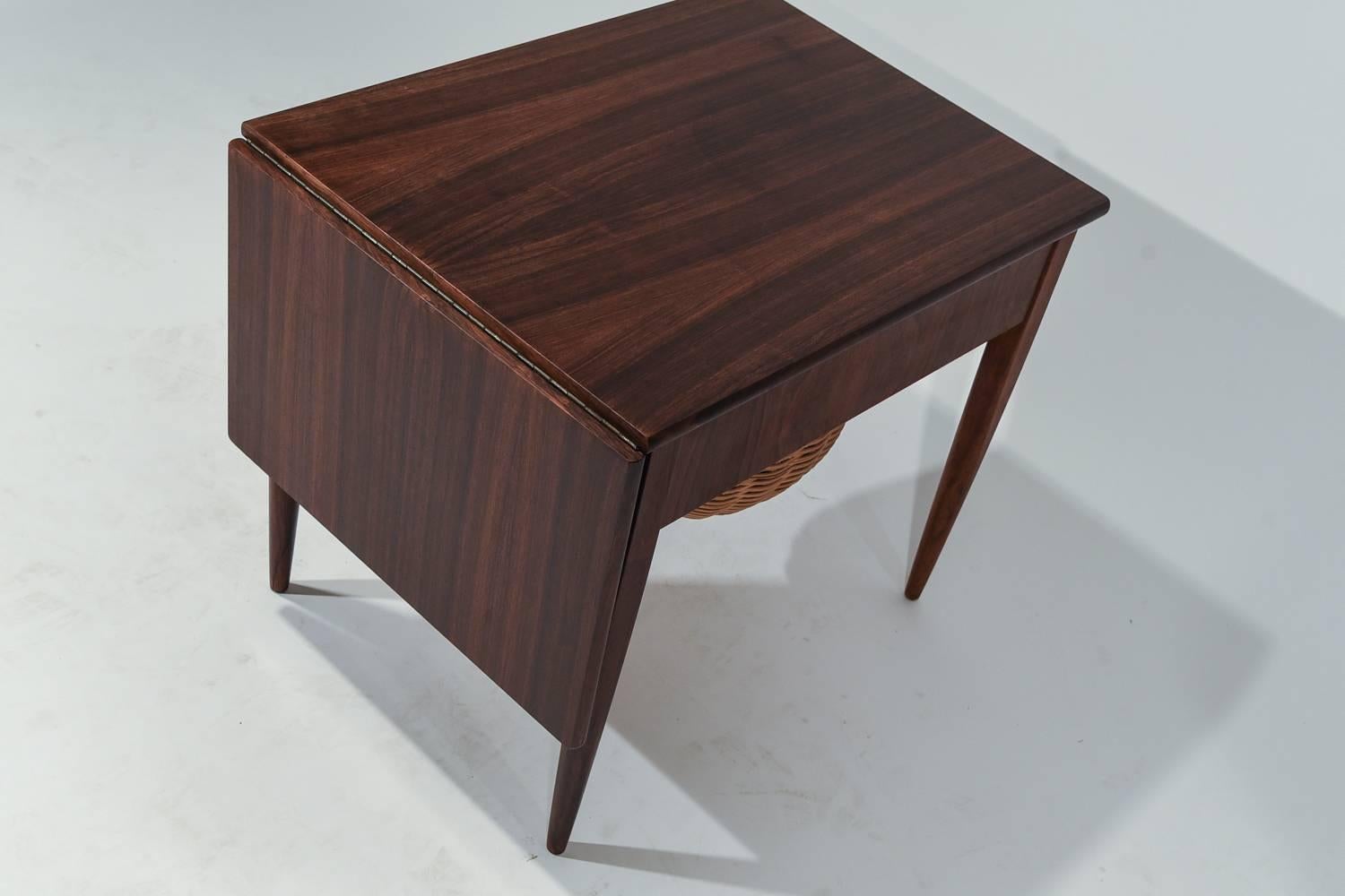 Danish, 1960s Sewing Table by Johannes Andersen for CFC Silkeborg 3