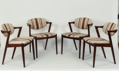 Set of Four Kai Kristiansen Model 42 Rosewood "Z" Chairs