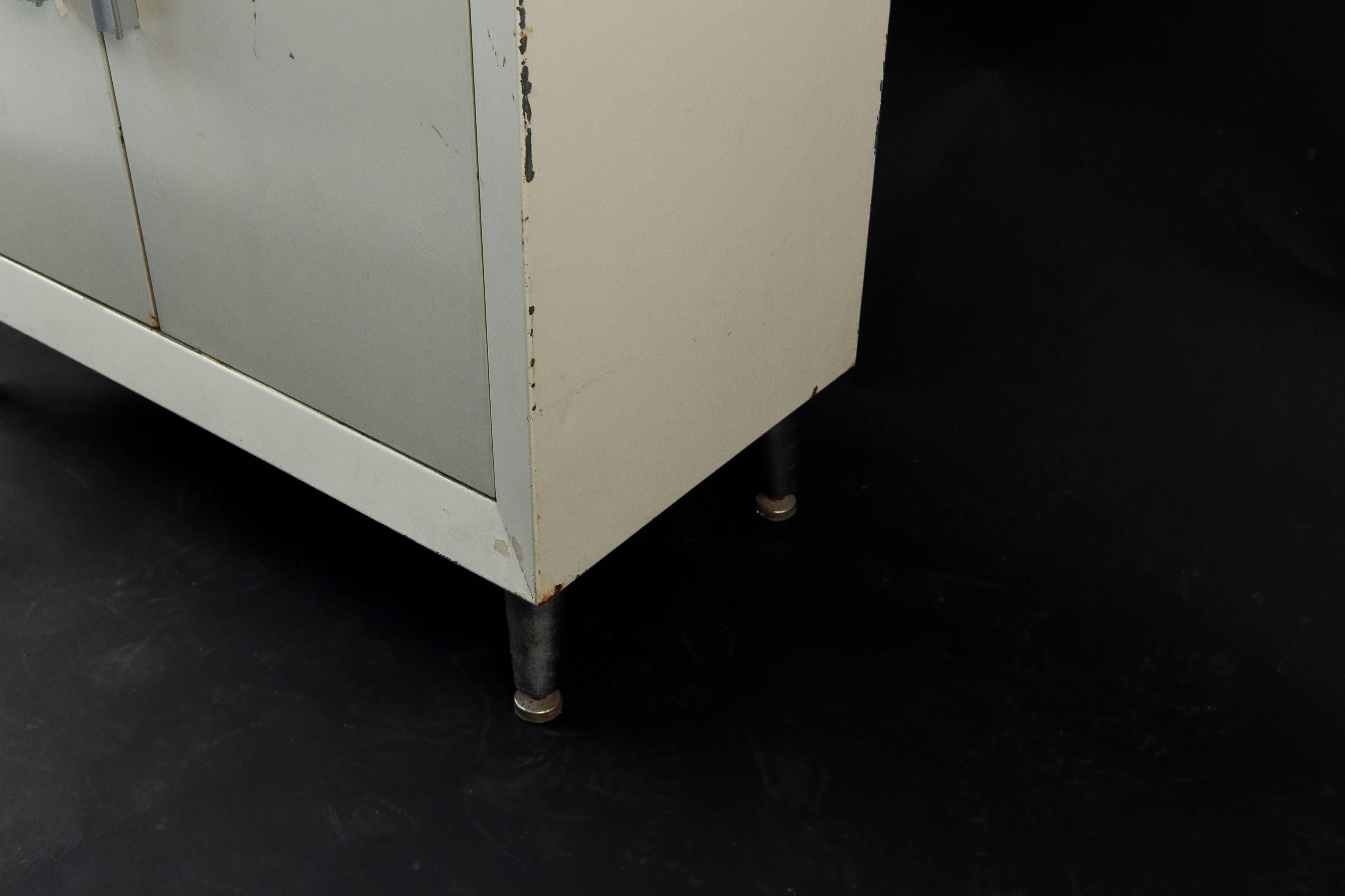 Mid-20th Century 1960s Industrial Medical Cabinet For Sale