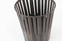 Vintage Industrial ERIE ART METAL Co Trash Can.