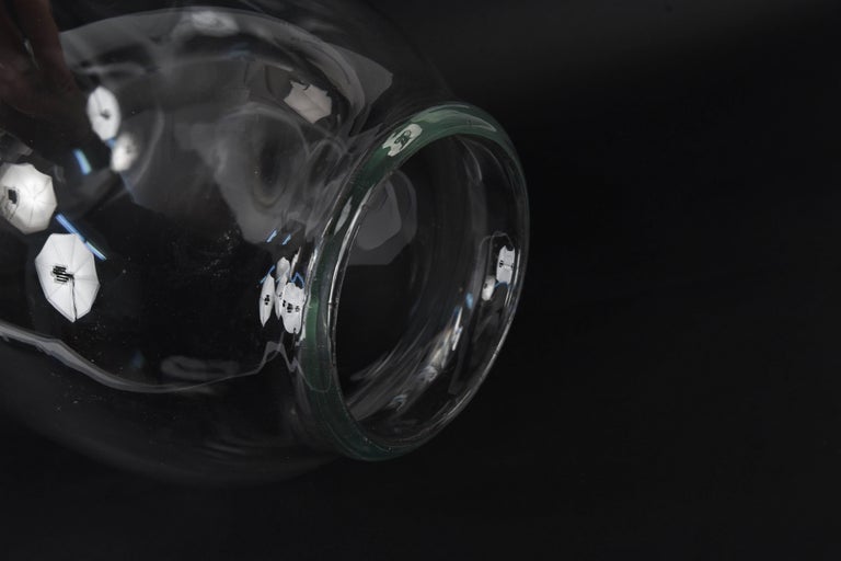 Scientific Handblown Glass Vacuum Dome For Sale at 1stDibs