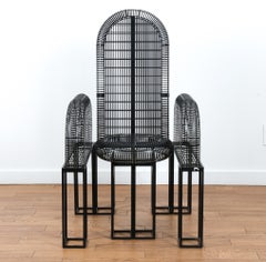 Eberhard Eckerle Steel Lounge Chair C. 1980s