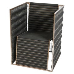 Eberhard Eckerle Steel & Rubber Lounge Chair C. 1980s