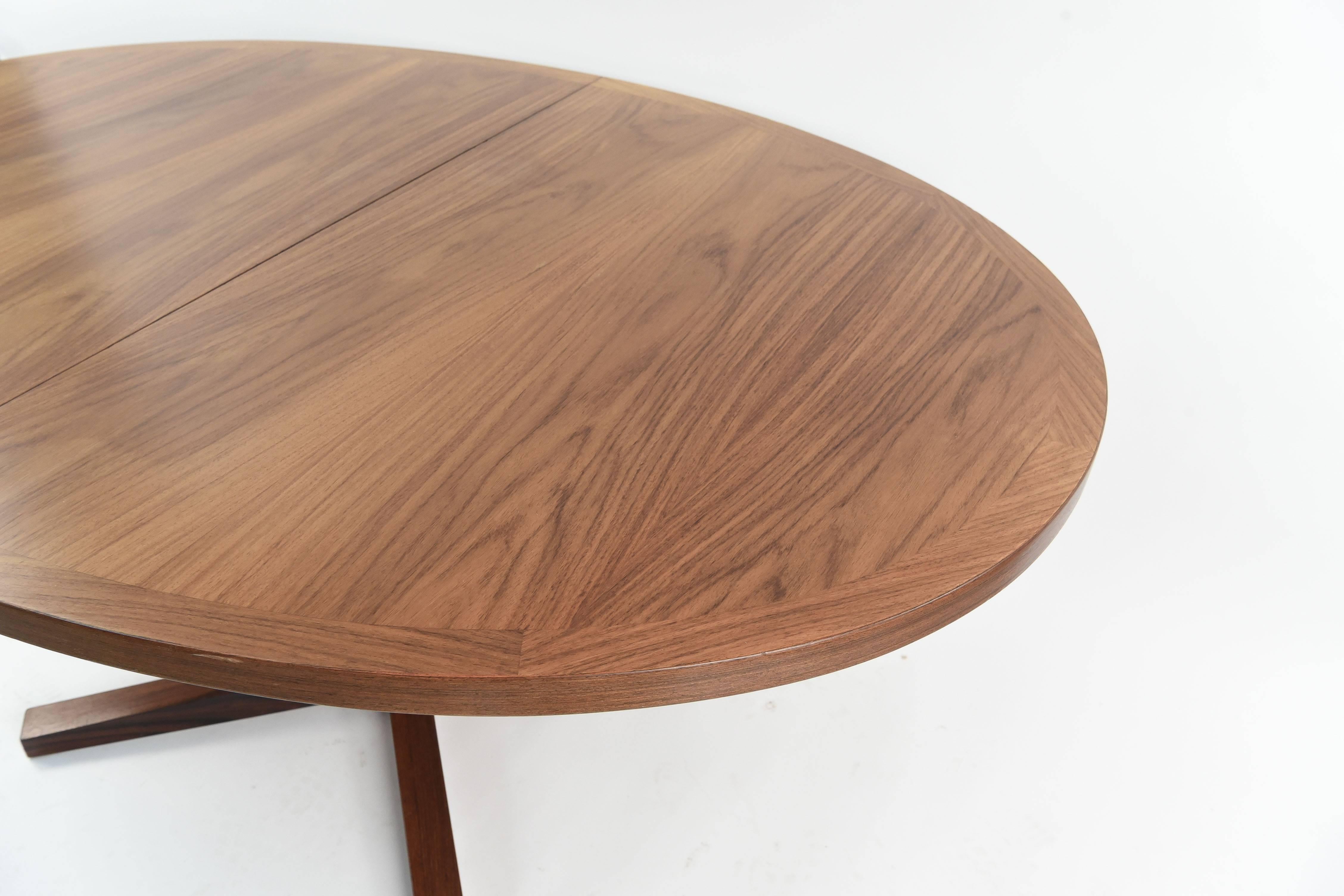 Oval Rosewood Mid-Century Dining Table by John Mortensen 2