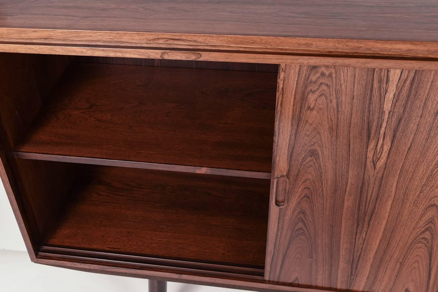 Mid-20th Century Danish Mid-Century Rosewood Sideboard or Credenza, circa 1960s