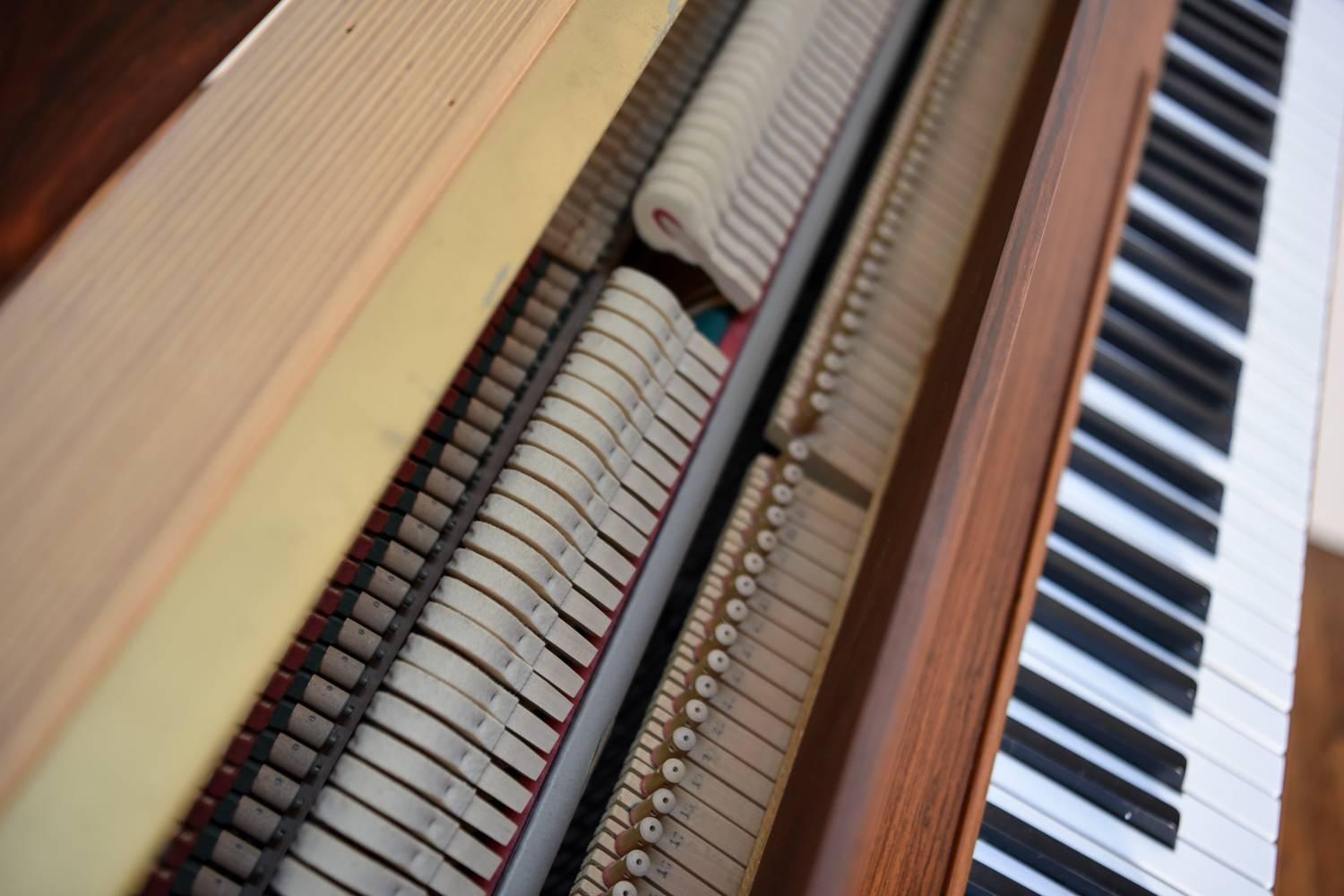 Andreas Christiansen Picolino Small Compact Piano In Excellent Condition In Norwalk, CT