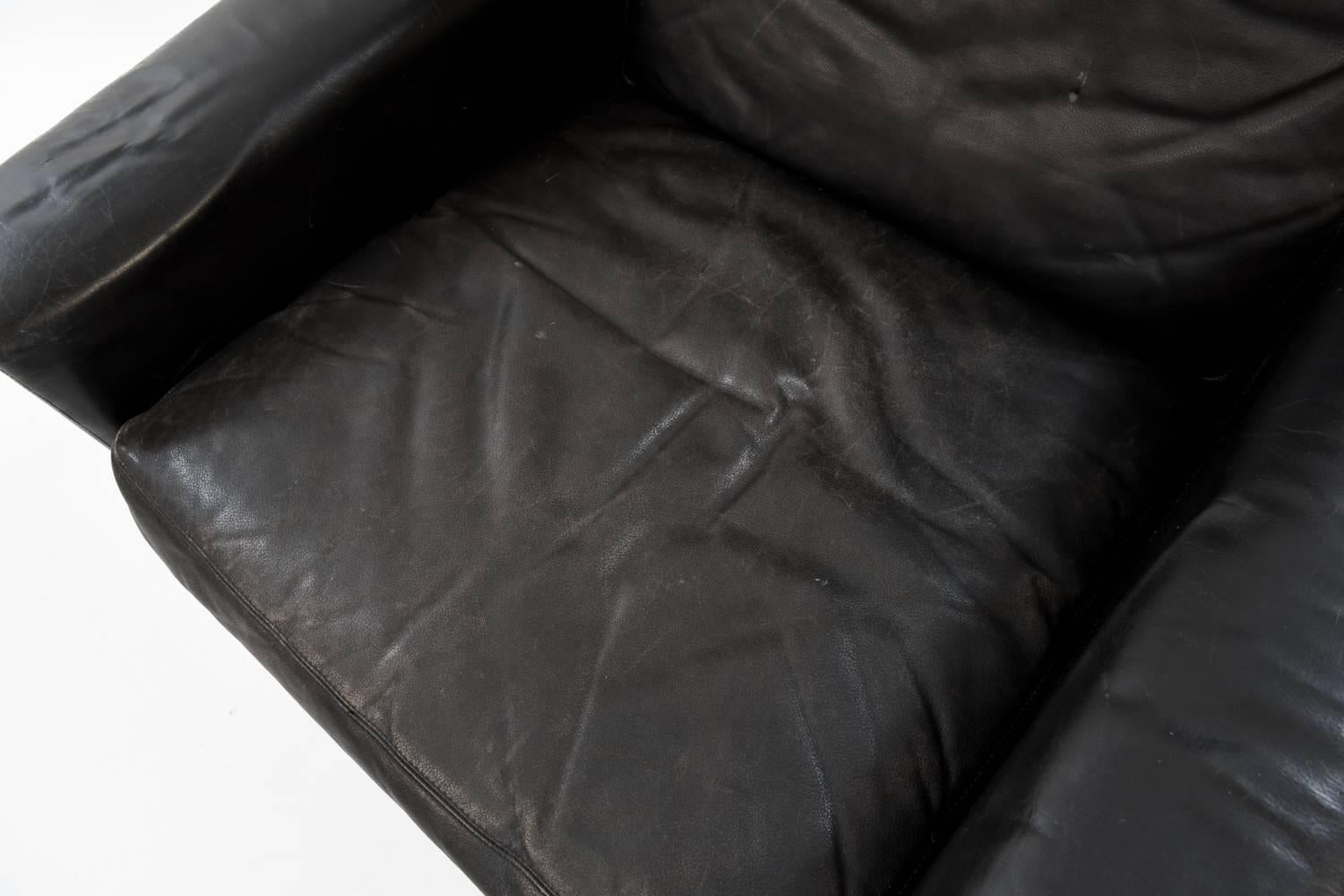 Late 20th Century Georg Thams Danish Leather Lounge Chair