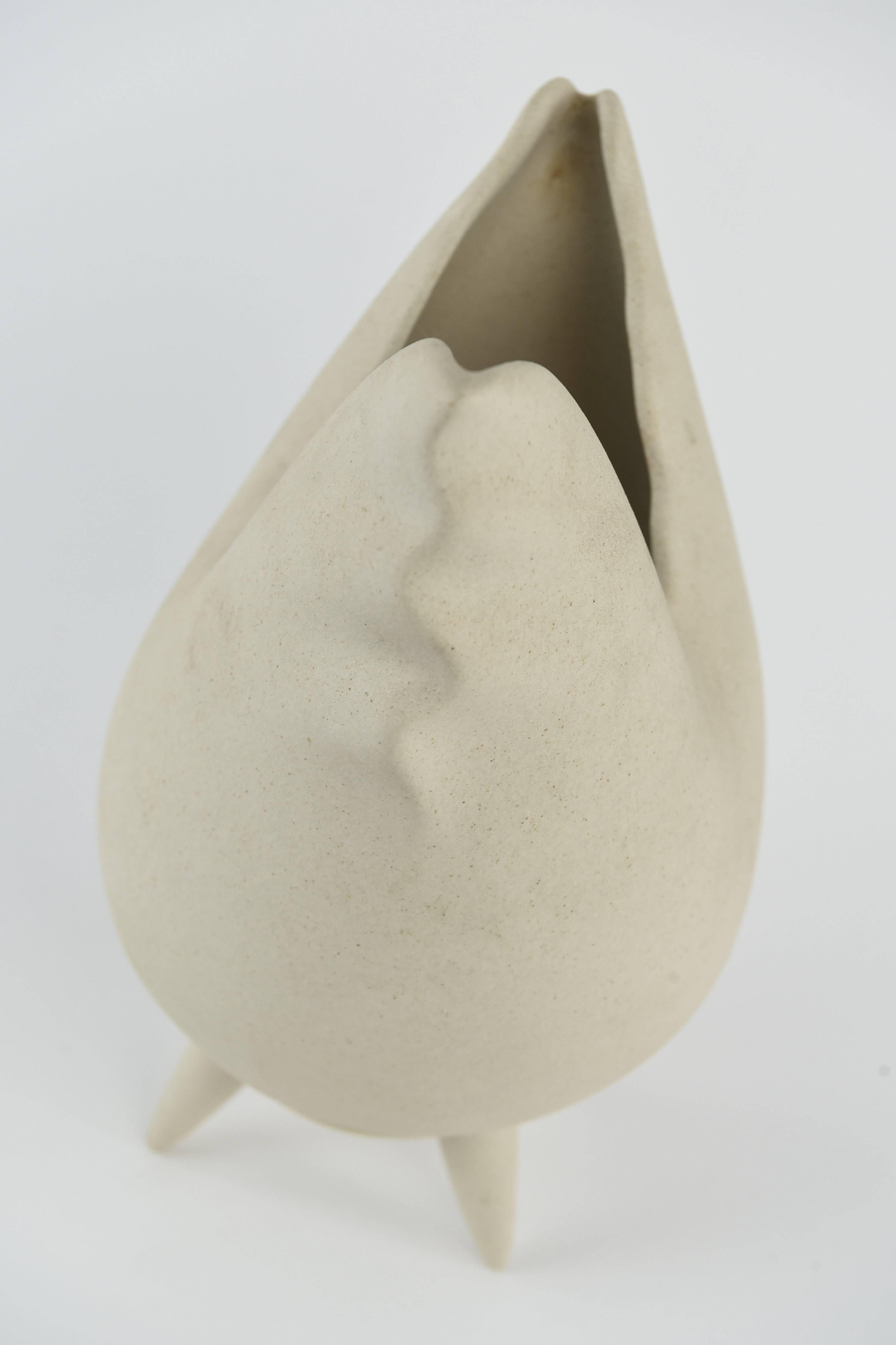 Lineasette Italian Ceramic Chicken Vase 1