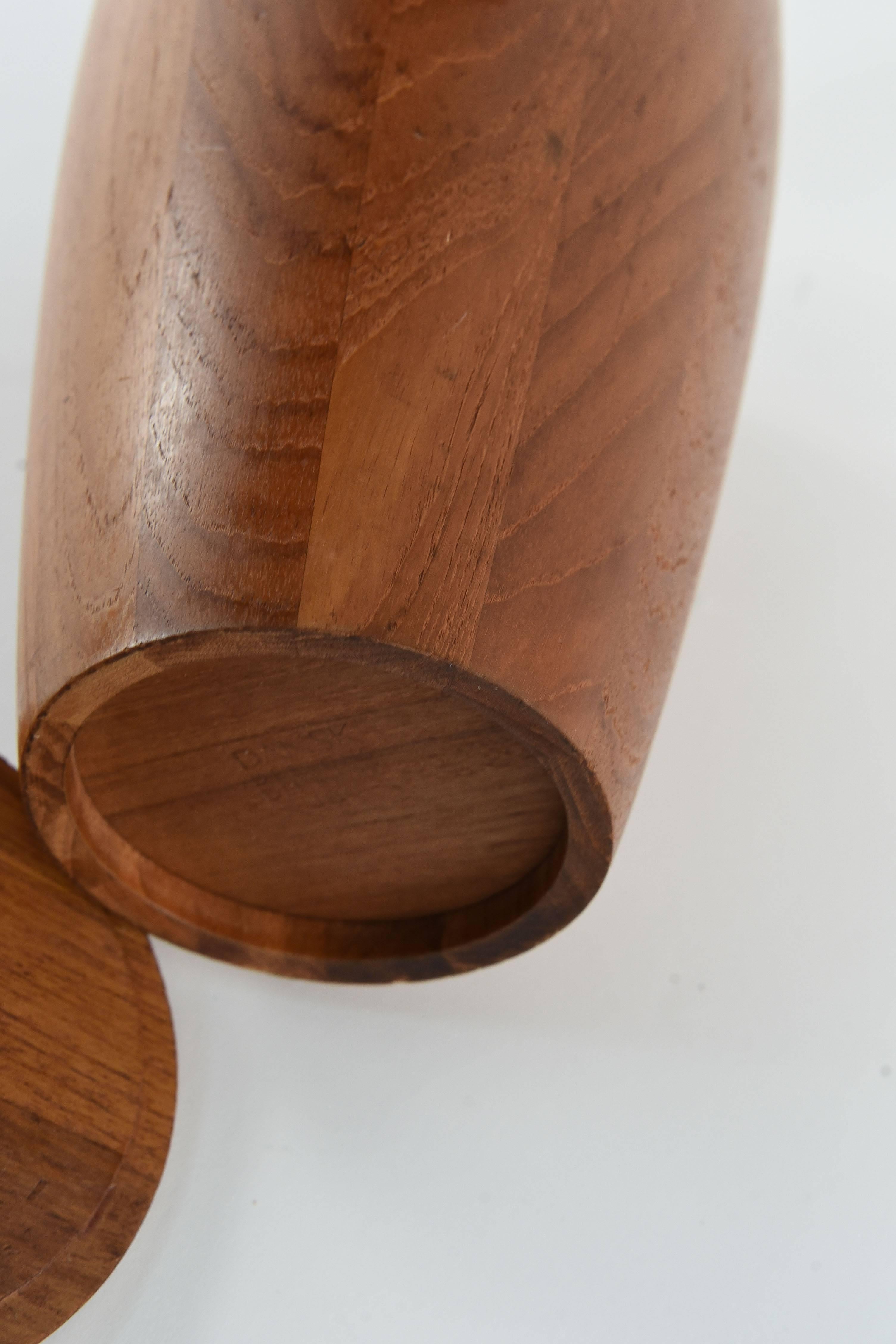 Jens Harald Quistgaard for Dansk Designs Teak Ice Bucket 1