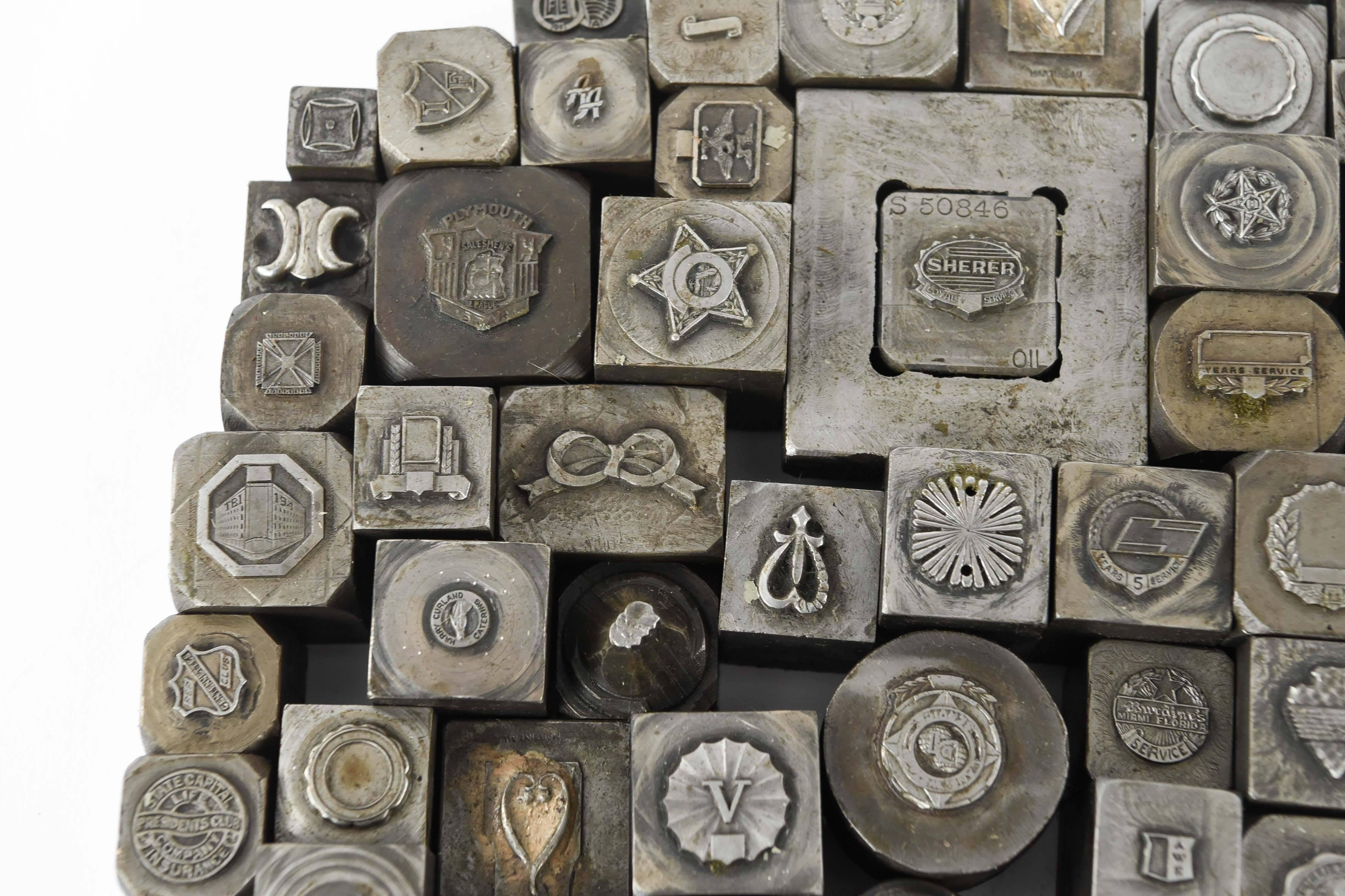 antique metal stamps