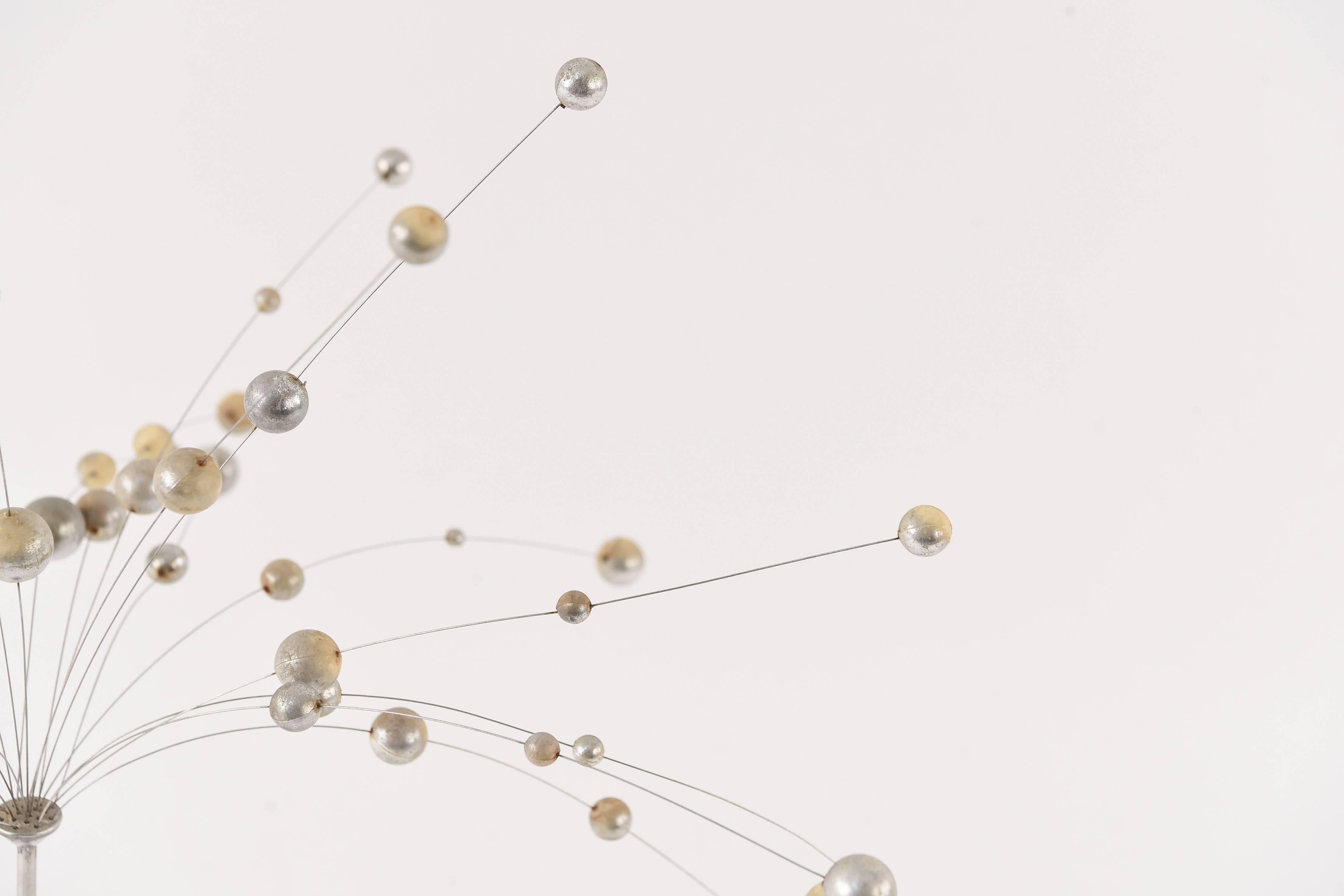 Metal Laurids Lonborg for Scandia Design Kinetic Ball Sculpture
