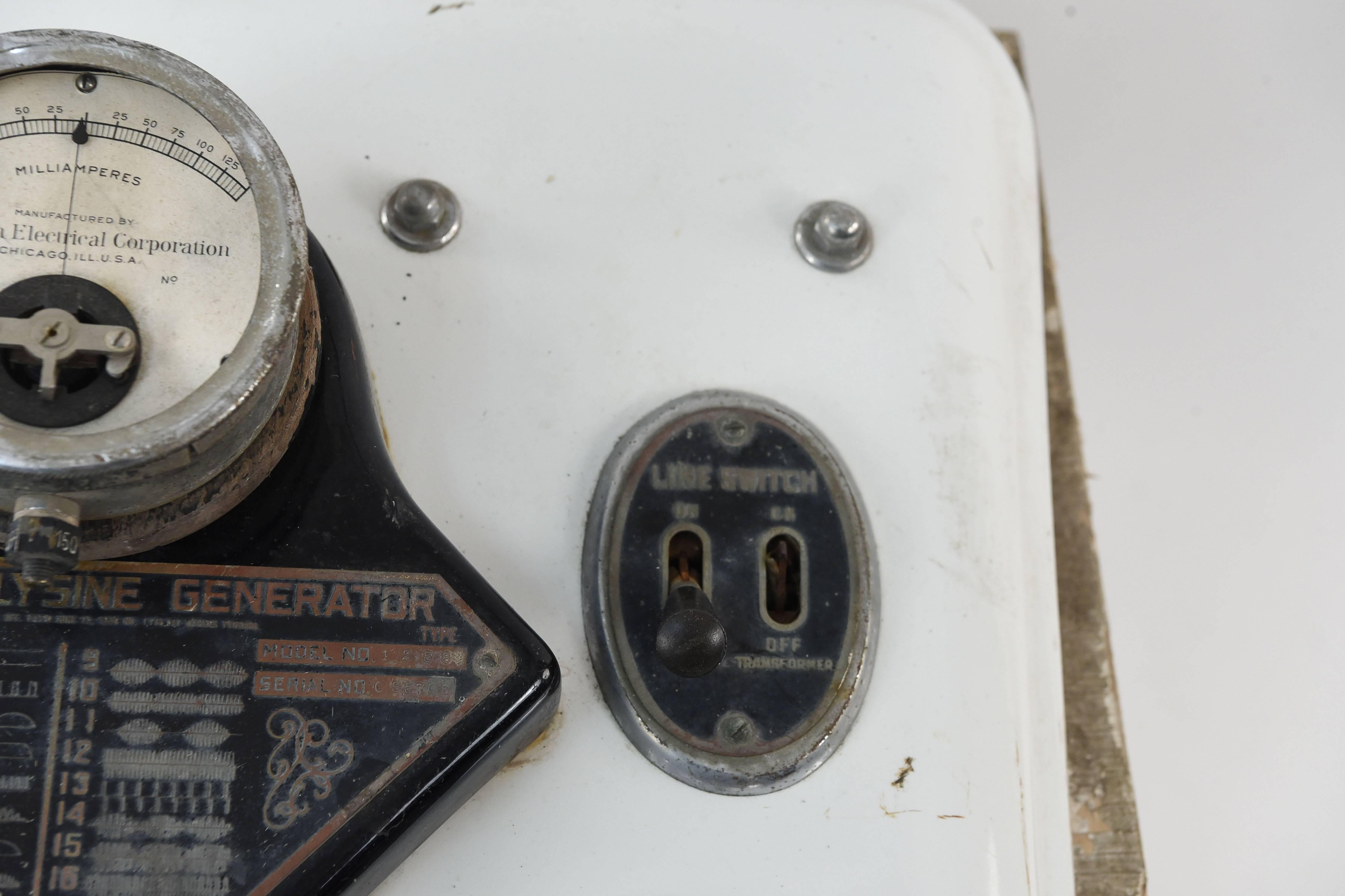 Shock Therapy McIntosh Polysine Generator Quck Medical Device In Fair Condition For Sale In Norwalk, CT