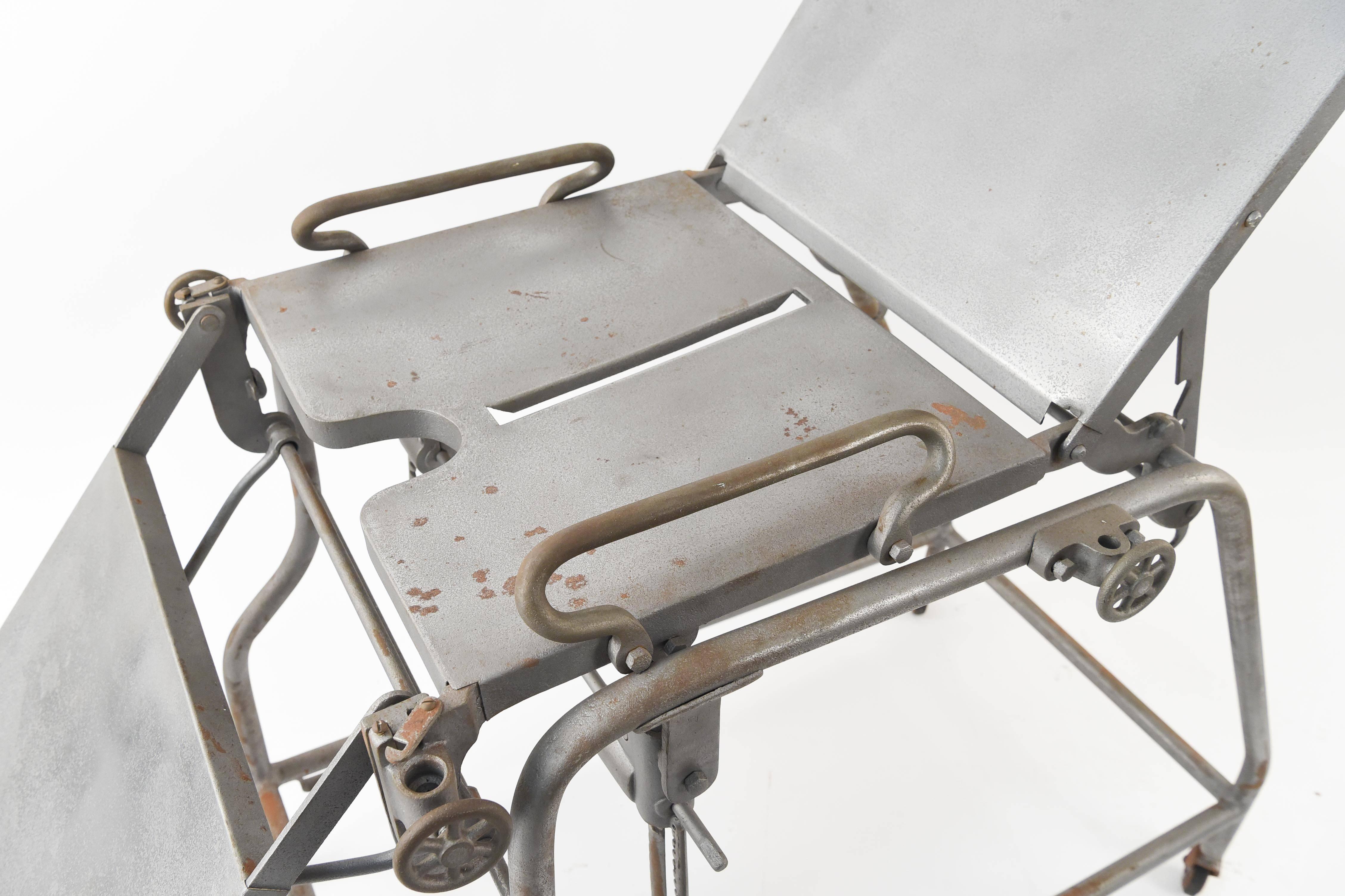 An awesome piece of history this medical chair being the top of the line at its time, no expense spared for comfort on this one!