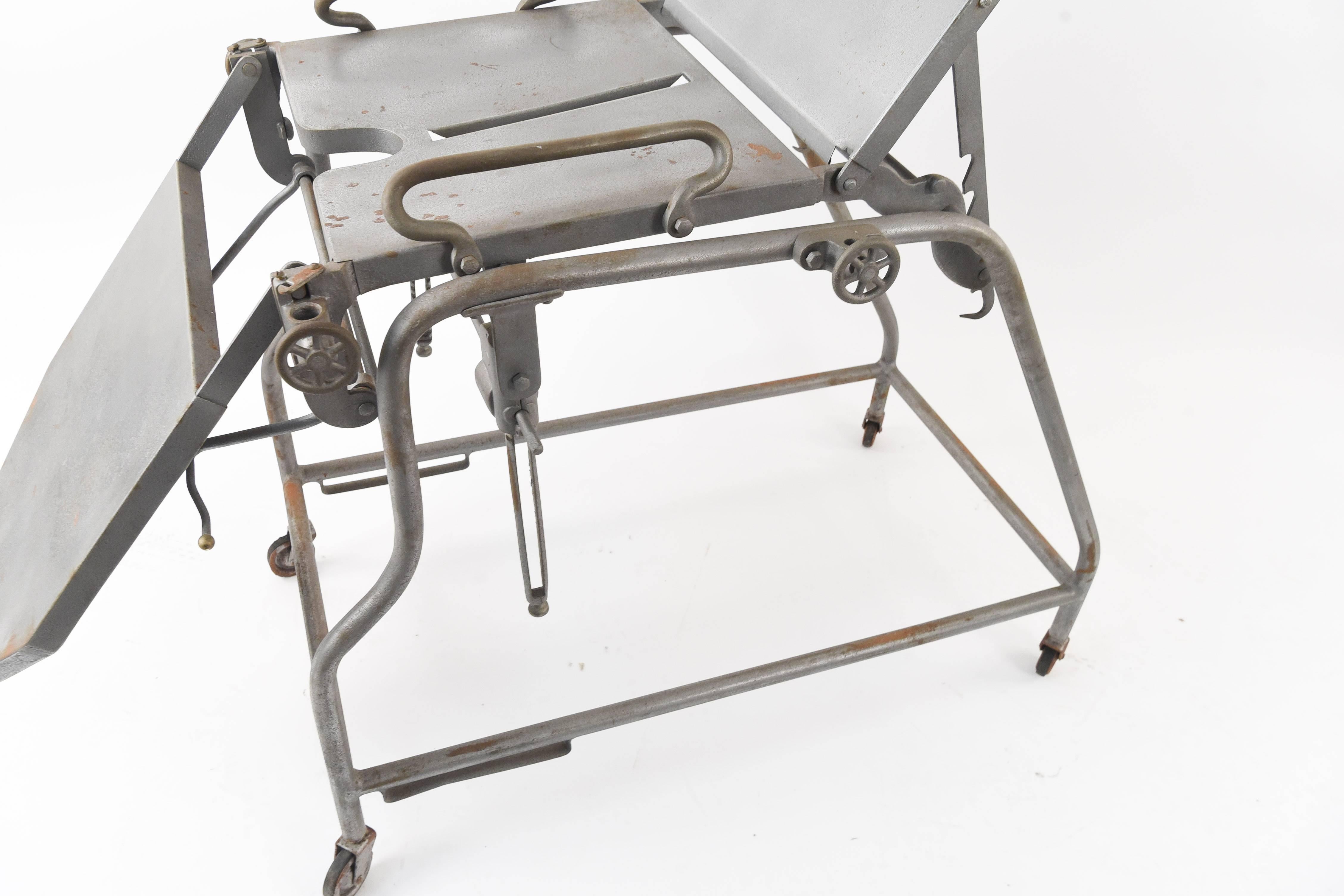 antique medical chair