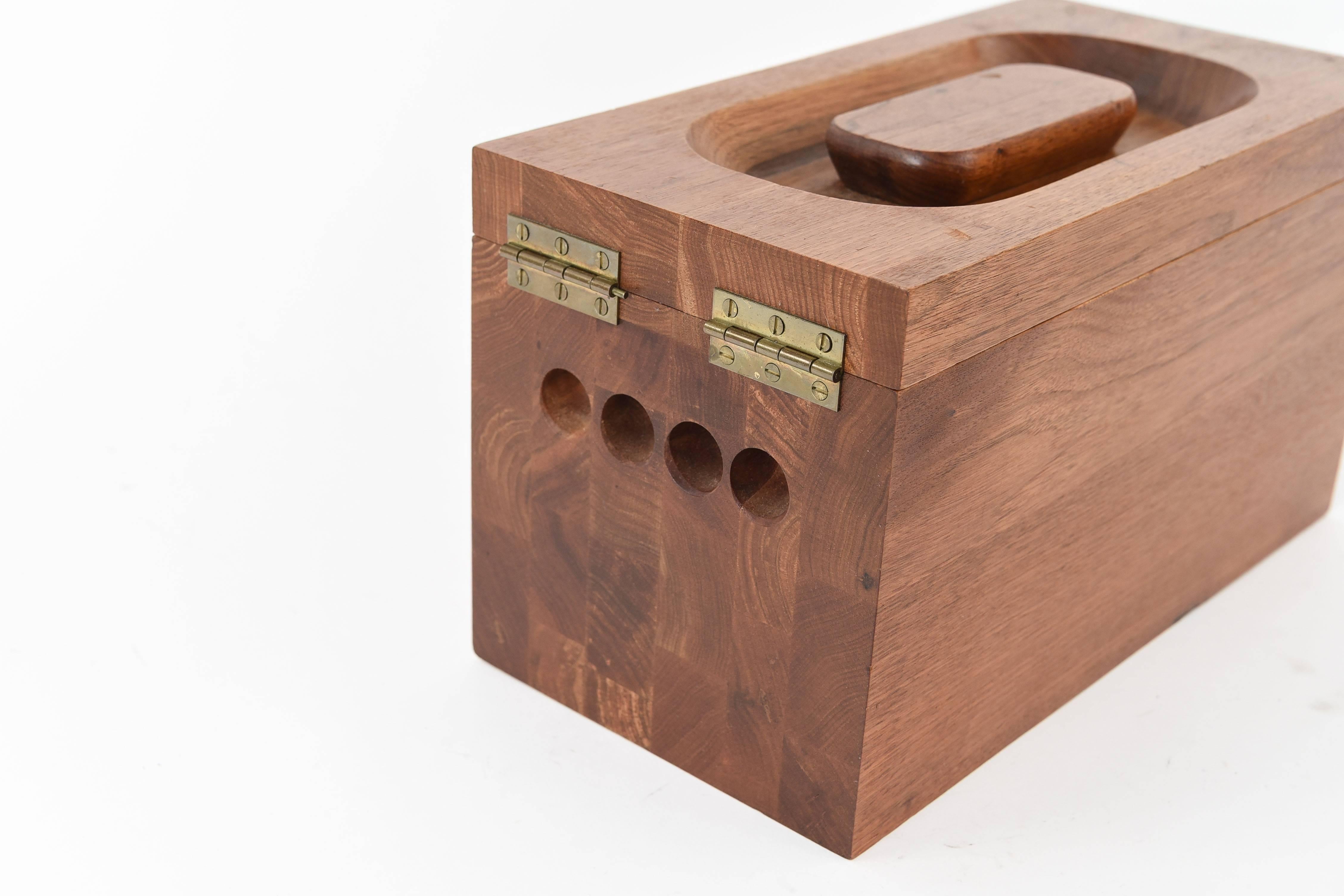 Adams Dorset Vermont Teak Ice Bucket For Sale at 1stDibs