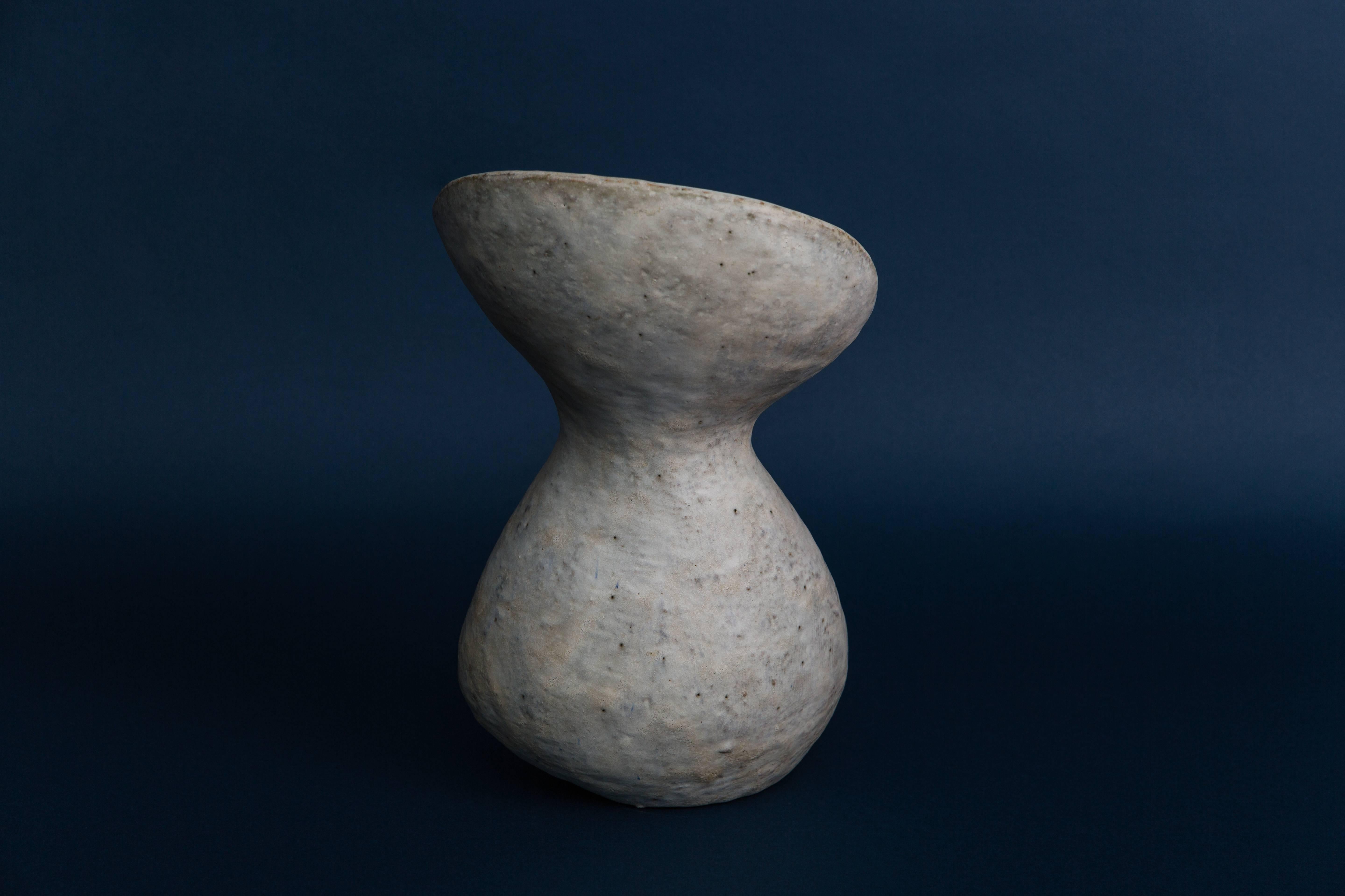 Mid-Century Modern Vase en céramique Valentine Schlegel en vente
