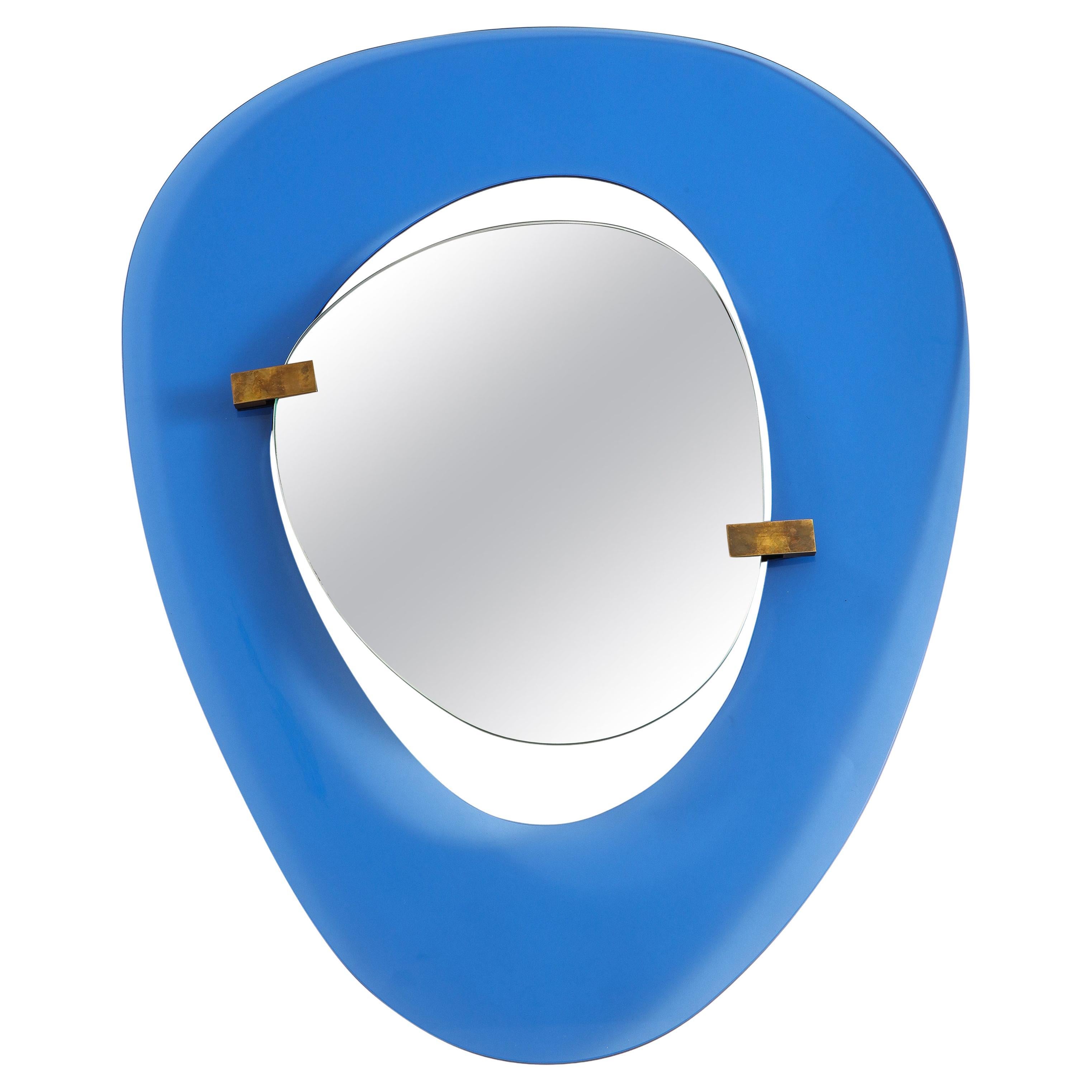 Max Ingrand for Fontana Arte Asymmetrical Mirror