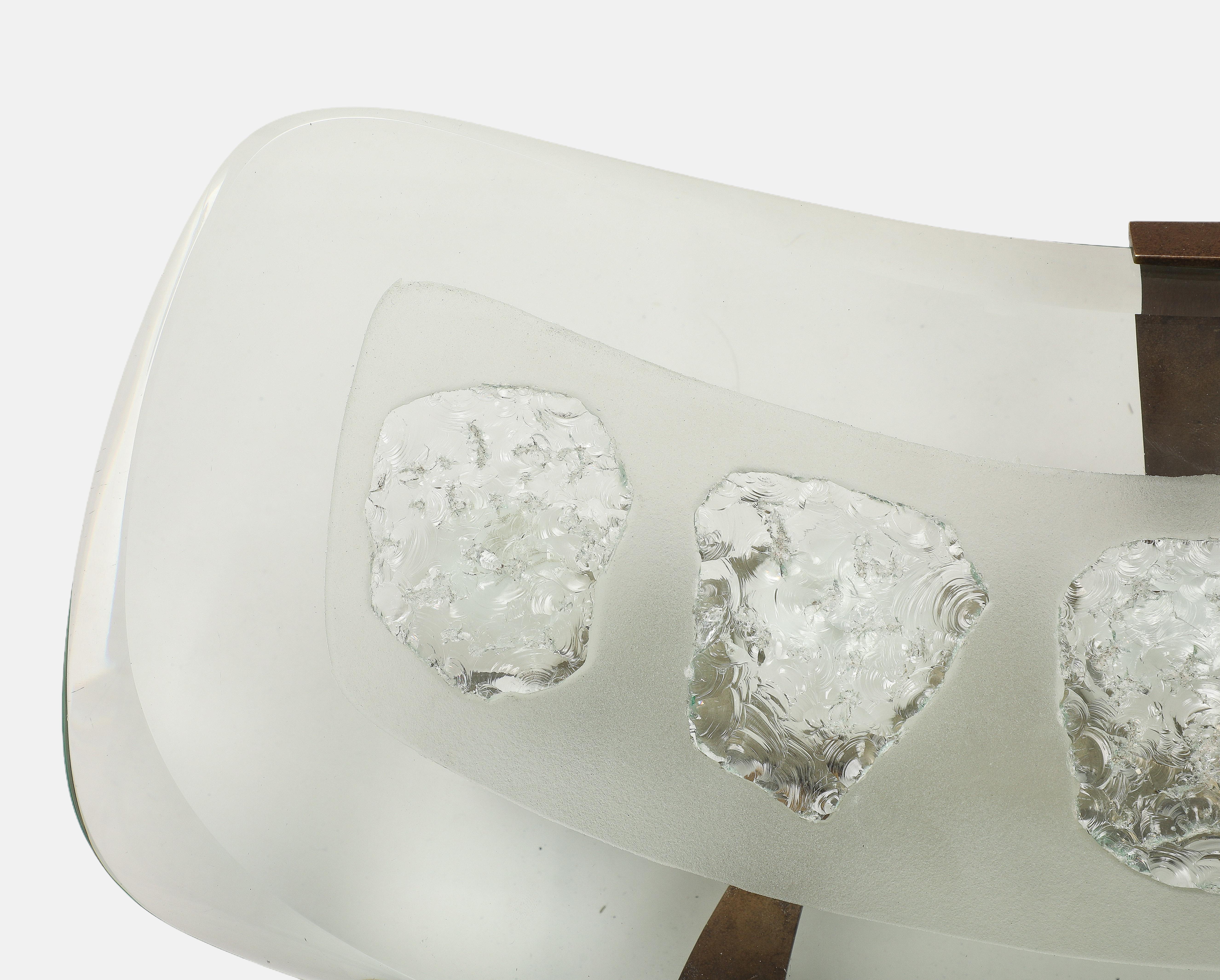Max Ingrand for Fontana Arte Rare Pair of Large Wall Lights Model 1598 For Sale 7