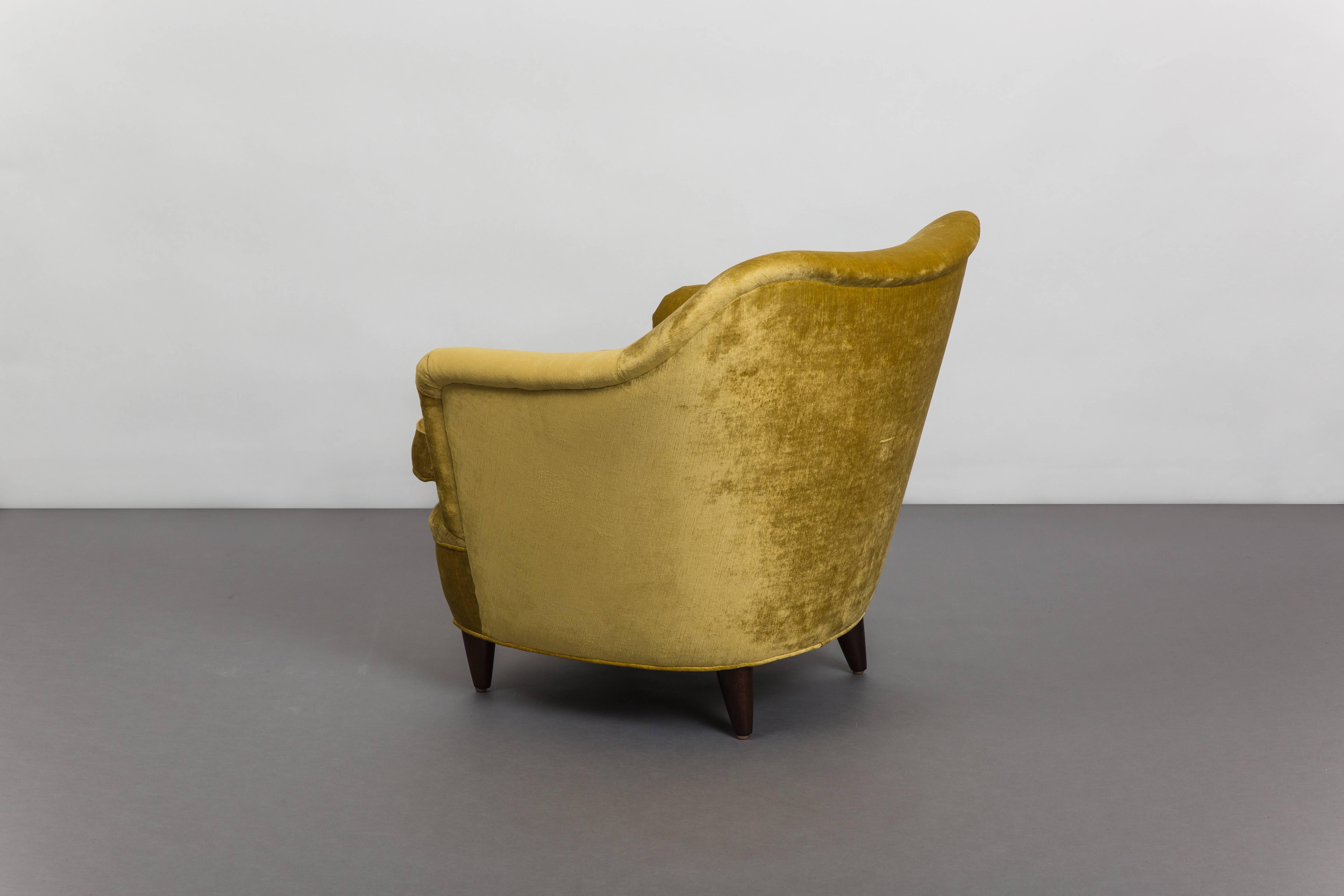 Gio Ponti Pair of Armchairs im Zustand „Hervorragend“ in New York, NY