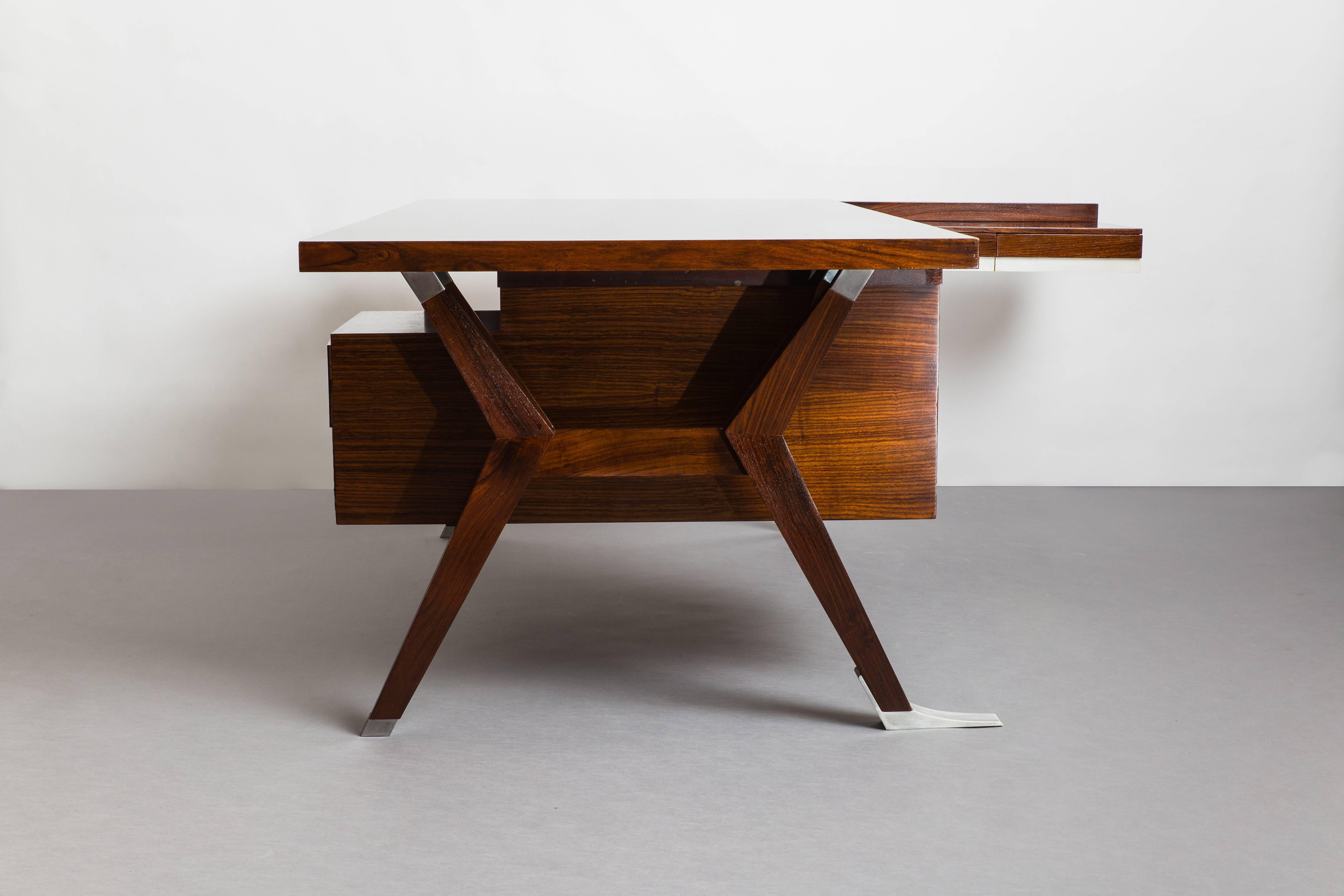 Mid-Century Modern Ico Parisi for MIM 'Terni' Desk, Italy, 1960s