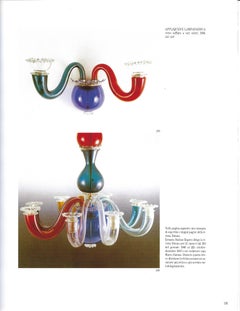 Gio Ponti for Venini Pair of Rare Blown Glass Sconces, Italy, 1946-1950