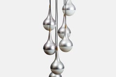 Rare 1960s Cascading Stilnovo Chandelier
