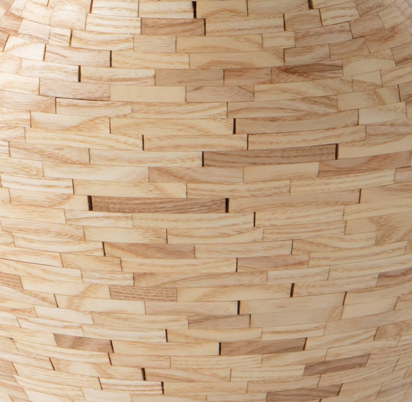 Hand-Woven STACKED Two Headed Ash Vase by Richard Haining, Available Now