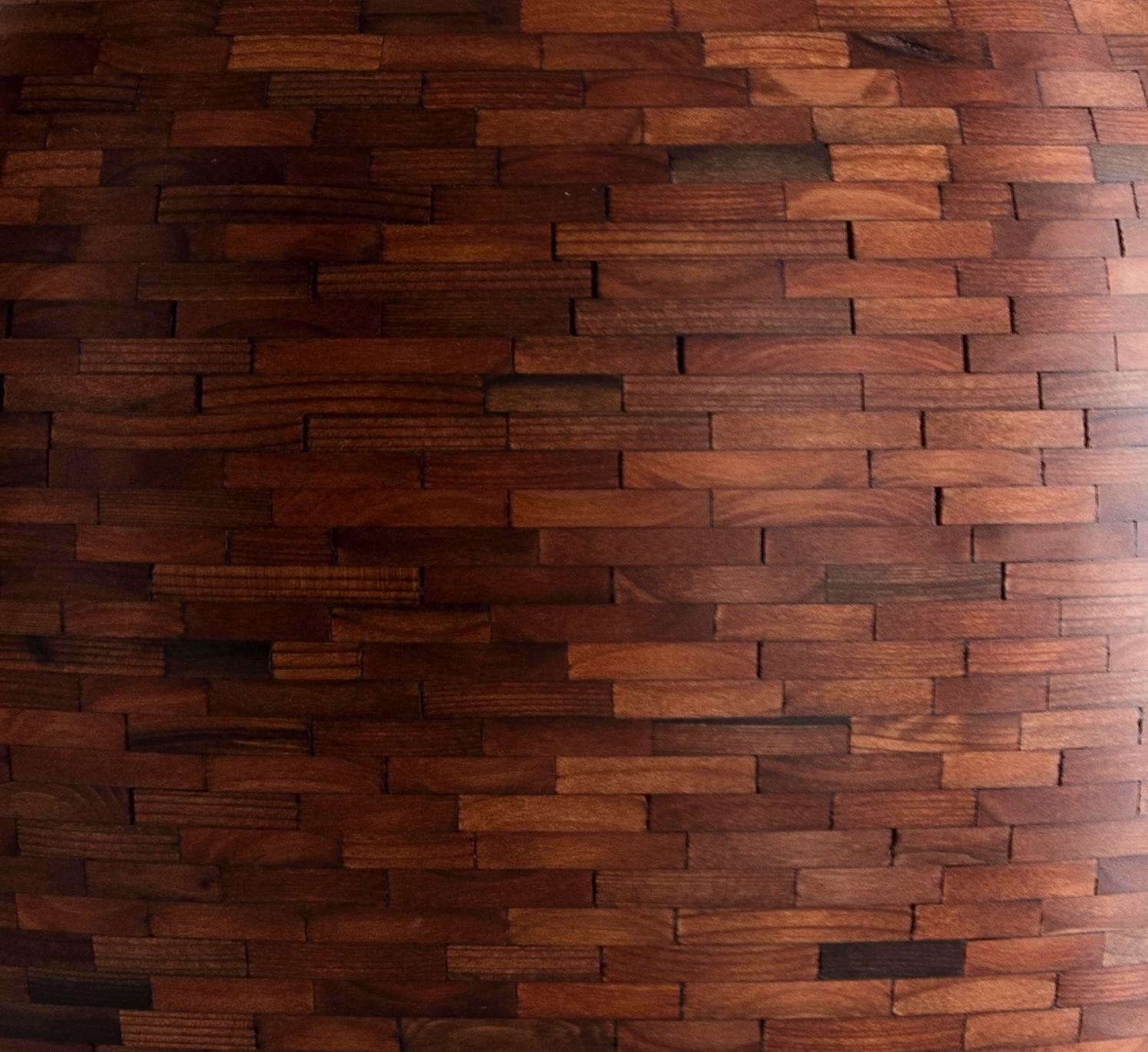 Modern STACKED California Redwood Vase by Richard Haining, Available now