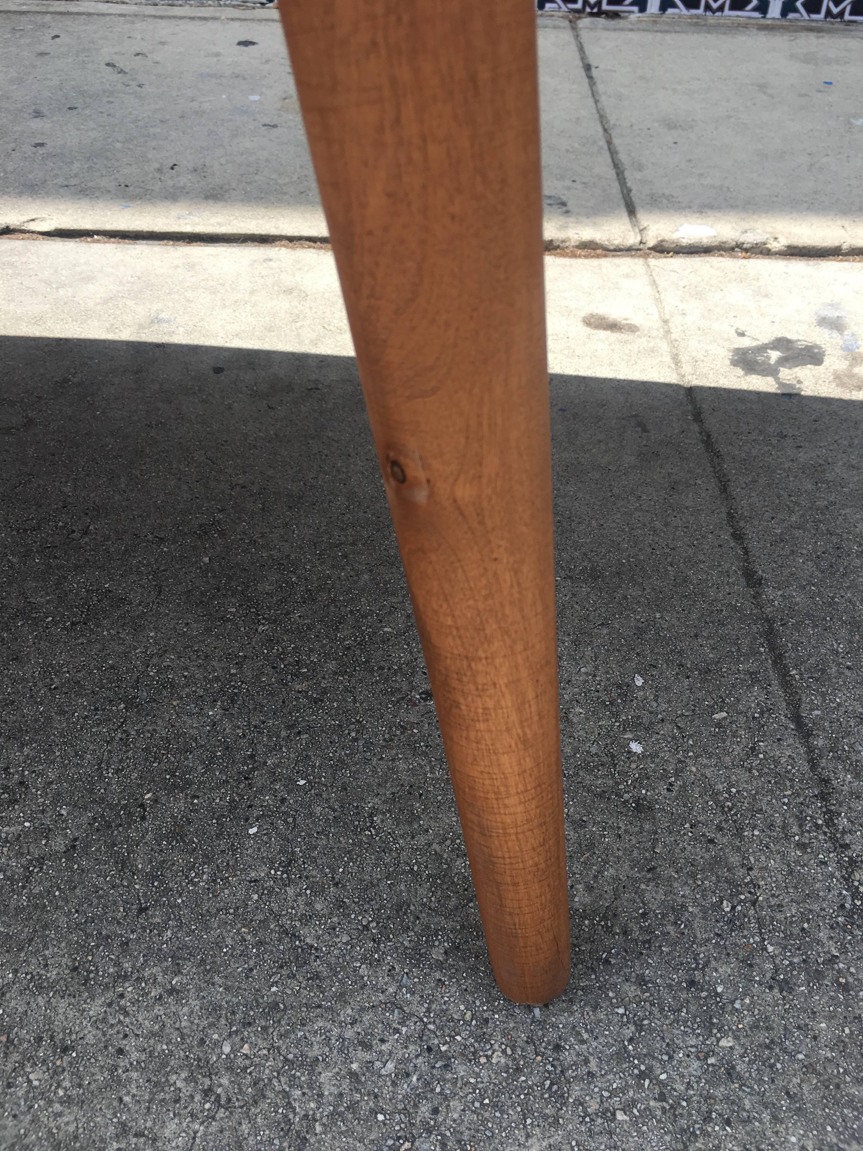 Mid-Century Surfboard Coffee Table In Excellent Condition In Los Angeles, CA