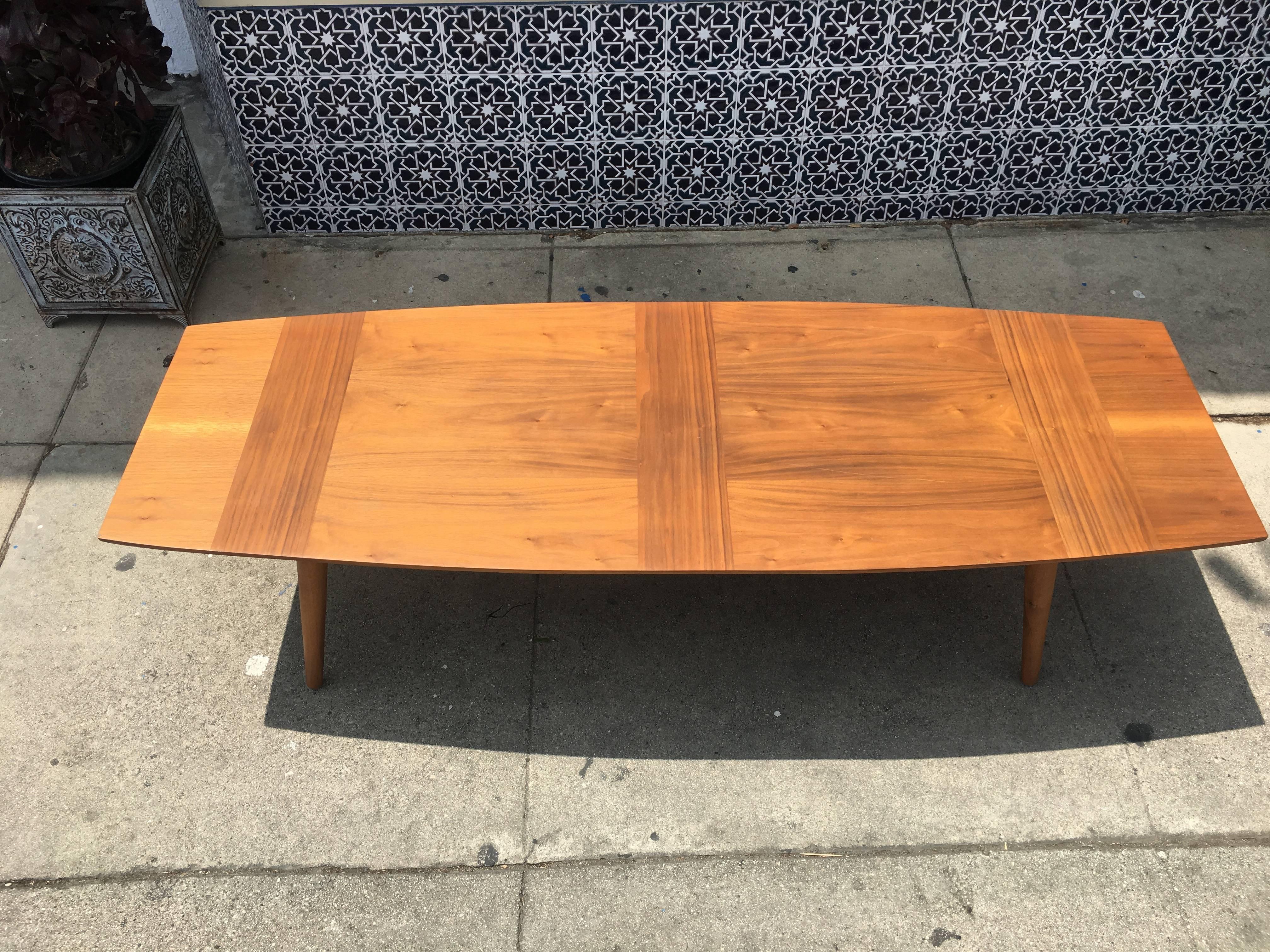 20th Century Mid-Century Surfboard Coffee Table