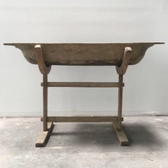 Antique 19th Century European Wash Basin / Dough Owl