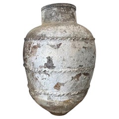Extra Large Vintage Olive Jar, 22" x 31.5"