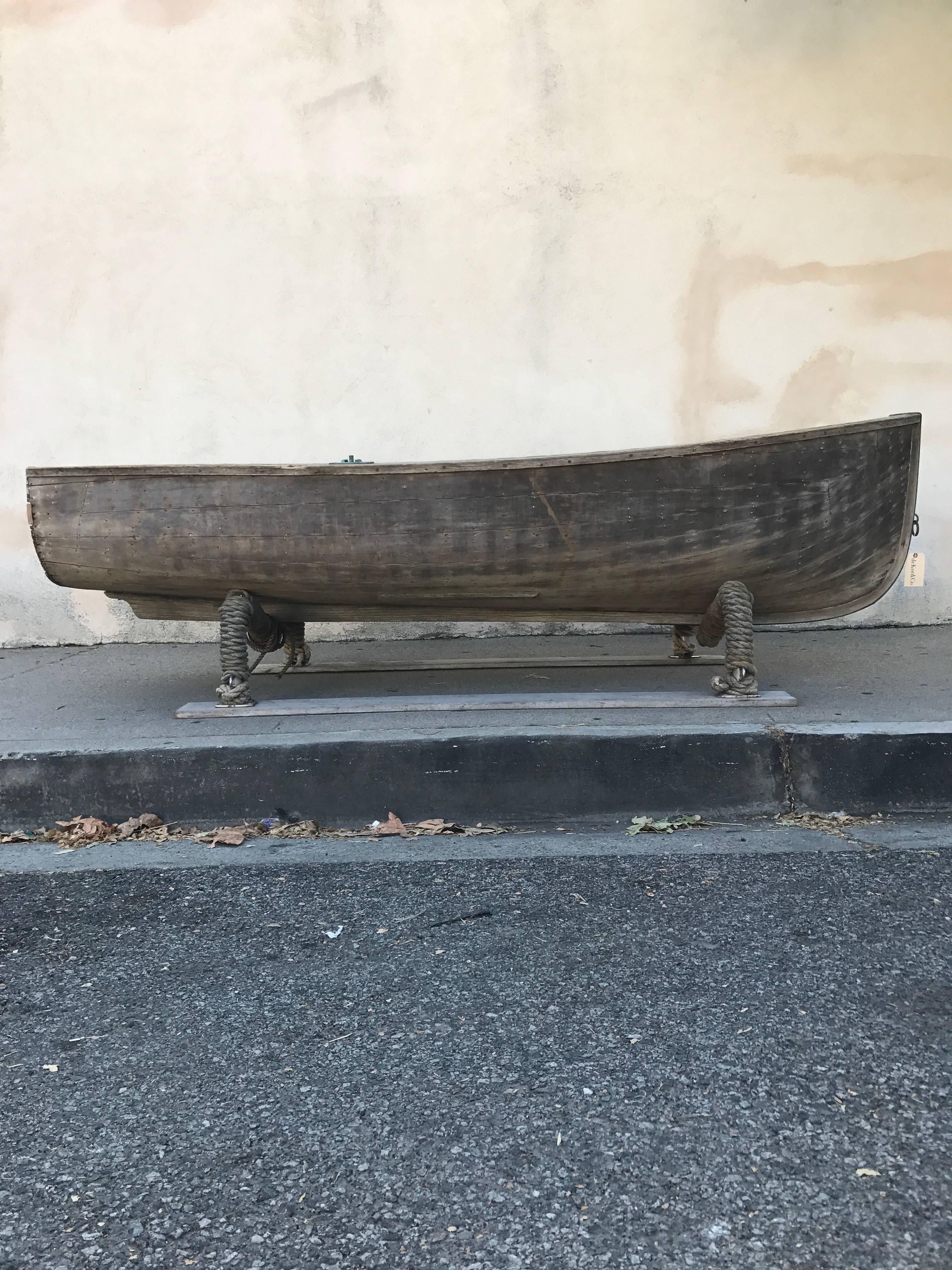 old wooden row boats for sale