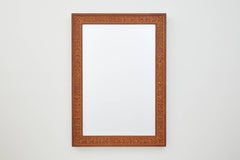 Bark Frameworks Nabi Wall Mirror with Custom Tile Print from Jozsef Rippl-Ronai