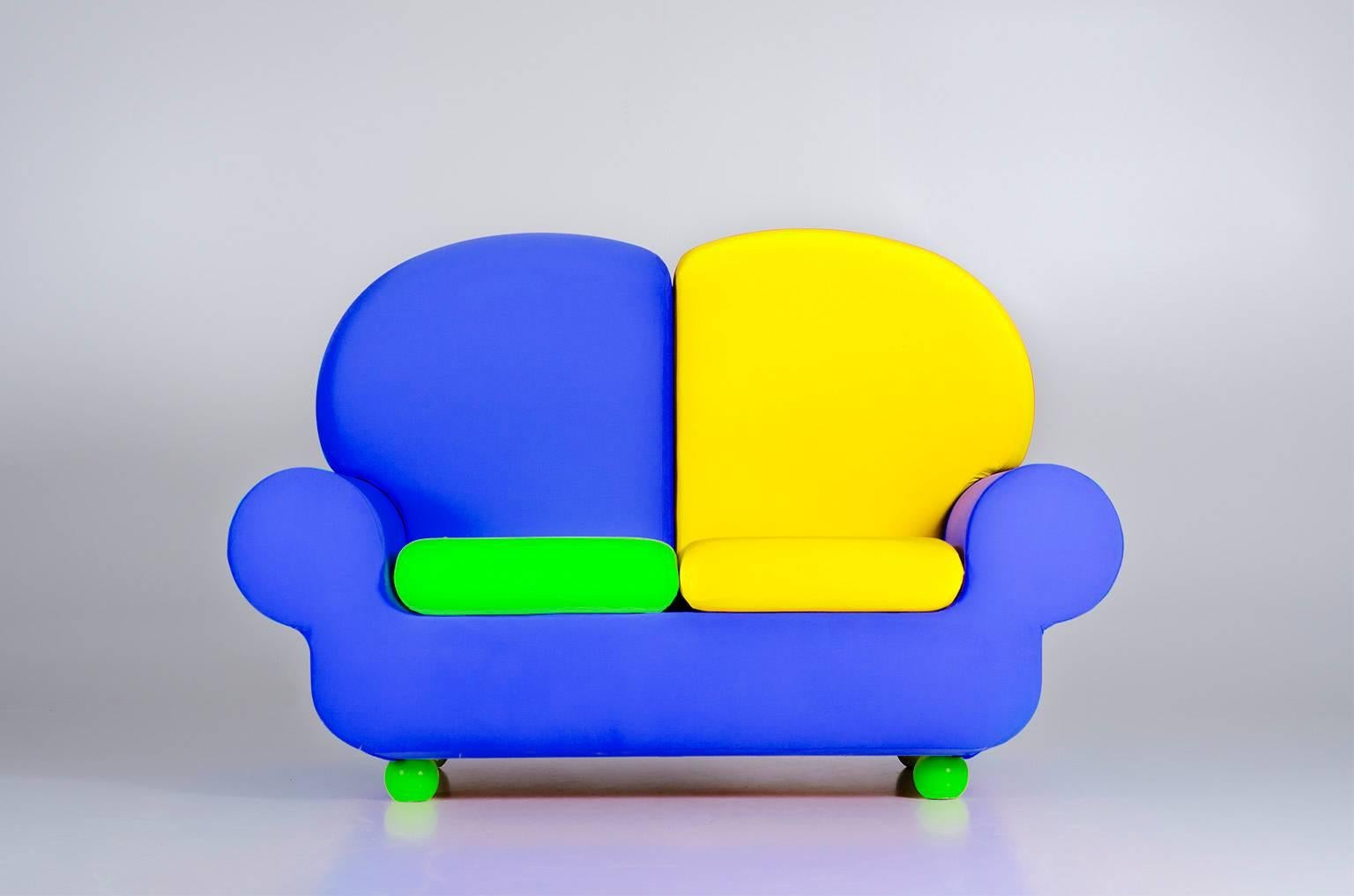 Contemporary Sofa Two Seats 