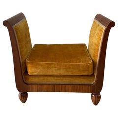 Osvaldo Borsani solid walnut - ITALY 1930 .