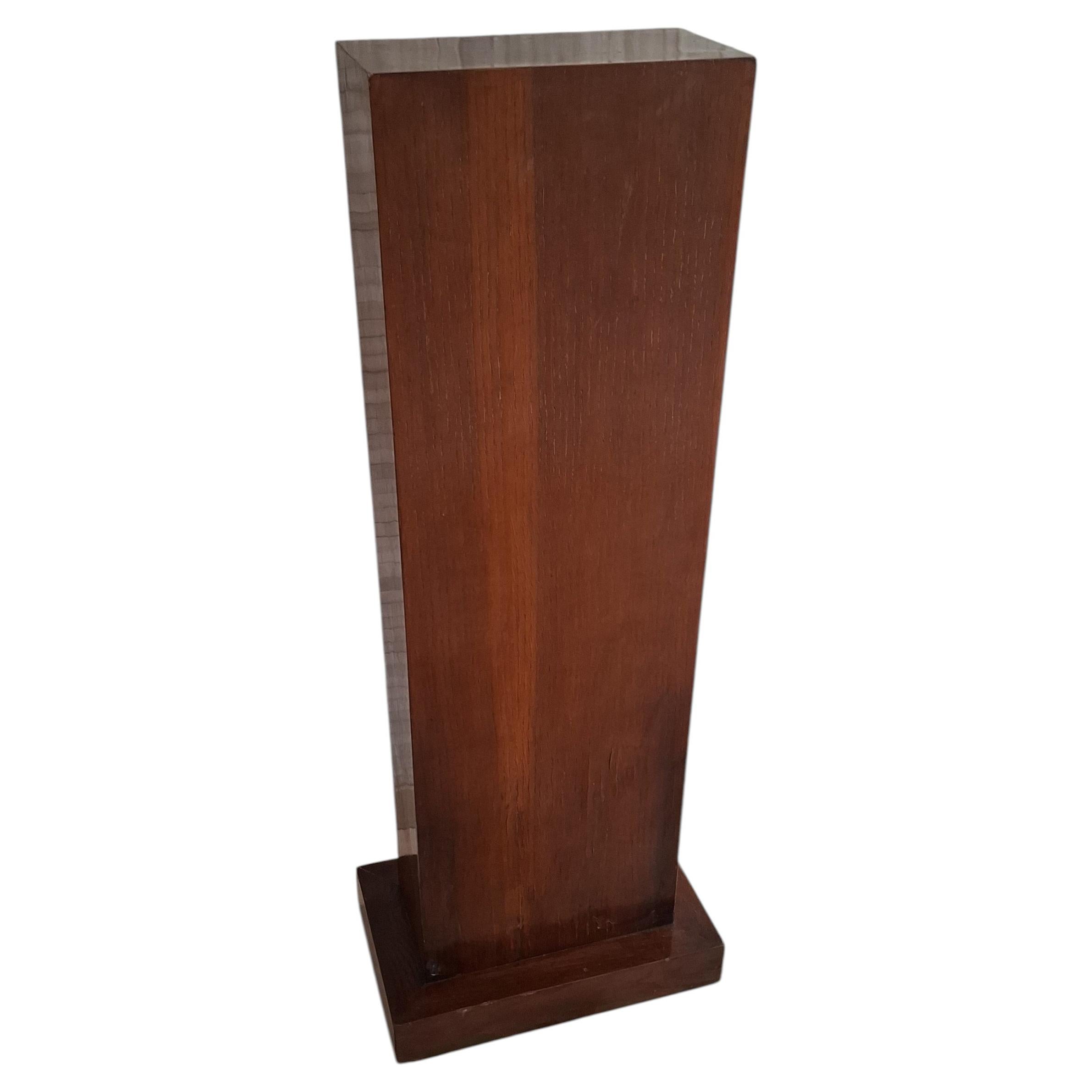BBPR Walnut Burl Column For Sale