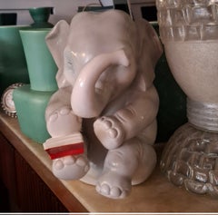 Lenci-Keramik-Elefant, 1950, Elena Scavini, Italien